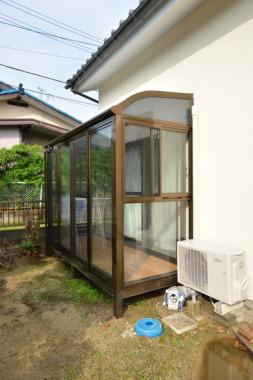 「サンルーム」After
