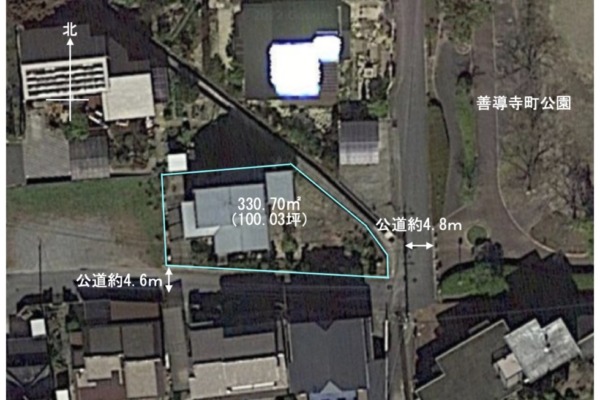 久留米市善導寺町与田の土地売却事例