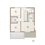 ２F間取り図(間取)