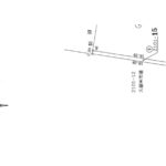 地積測量図（文筆部分）