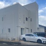 屋上のあるボックス型シルエットです！ (外観)