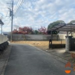 前面道路_幅員は約4mです。