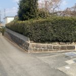 前面道路：南西側から撮影