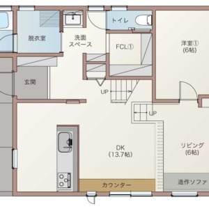 1F(間取)