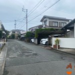 【前面道路】幅6mでゆったりです。