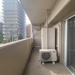 【バルコニー】雨も吹き込みづらい設計です！