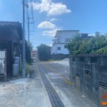 前面道路_北→南側を撮影