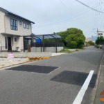 前面６ｍ道路西側から撮影。