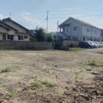 敷地内(北西側)から撮影