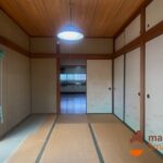 和室6畳　リビングとつながっています。