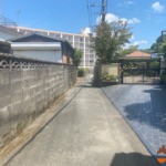 前面道路_南→北側を撮影