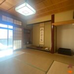 和室B_8畳。二間続きです。立派な床の間、書院、床柱があります。(内装)
