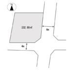 約70坪のゆったり敷地です！(間取)
