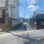 前面道路_北→南側を撮影